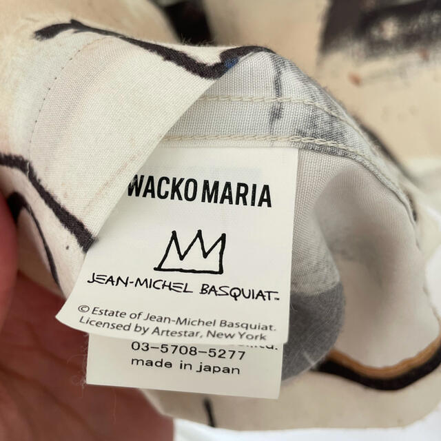 WACKO MARIA(ワコマリア)のワコマリマア アロハ バスキアWACKO MARIA Mタグ付き メンズのトップス(シャツ)の商品写真