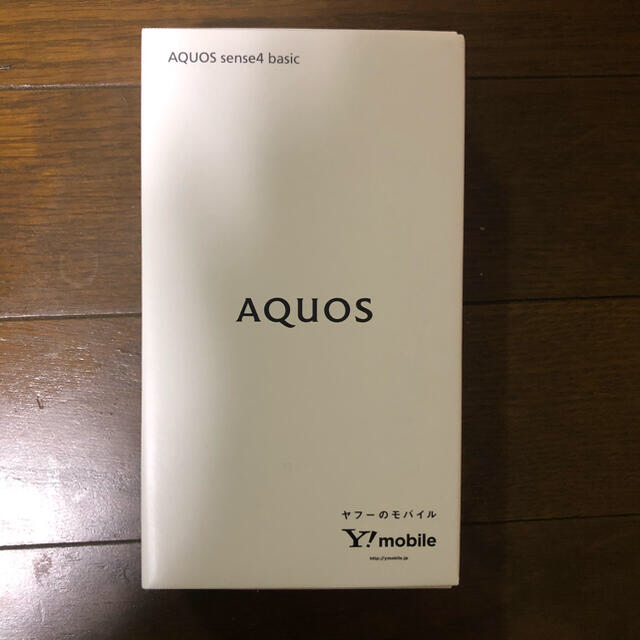 AQUOS sense4 basic (ブラック)2021年3月29日機種名