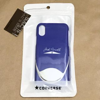 コンバース(CONVERSE)のコンバース iPhoneX ケース ブルー(iPhoneケース)