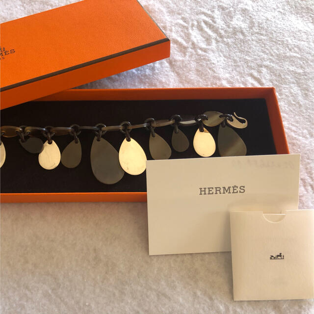 専用　HERMES エルメス  バッファローホーン　ネックレス&ブレスレット