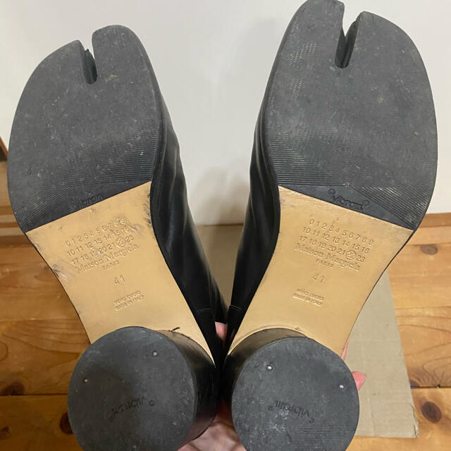 Maison Martin Margiela 足袋ブーツ 41 ヒール6センチ Maison Martin Margiela 足袋ブーツ 41 ヒール6センチ