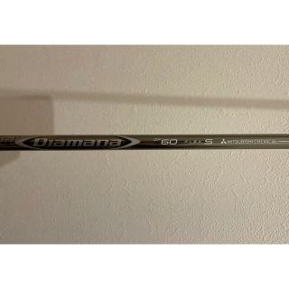 テーラーメイド(TaylorMade)のディアマナ ZF 60S  5W シャフト  テーラーメイドスリーブ(クラブ)