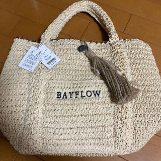 ベイフロー(BAYFLOW)のペーパータックロゴトート(トートバッグ)