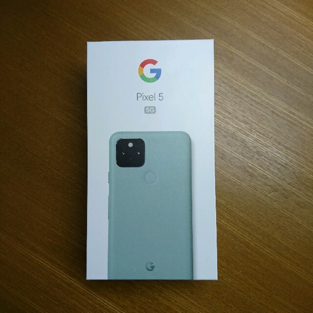 Google Pixel(グーグルピクセル)のGoogle Pixel 5  Sorta Sage SIMフリー新品未使用 スマホ/家電/カメラのスマートフォン/携帯電話(スマートフォン本体)の商品写真