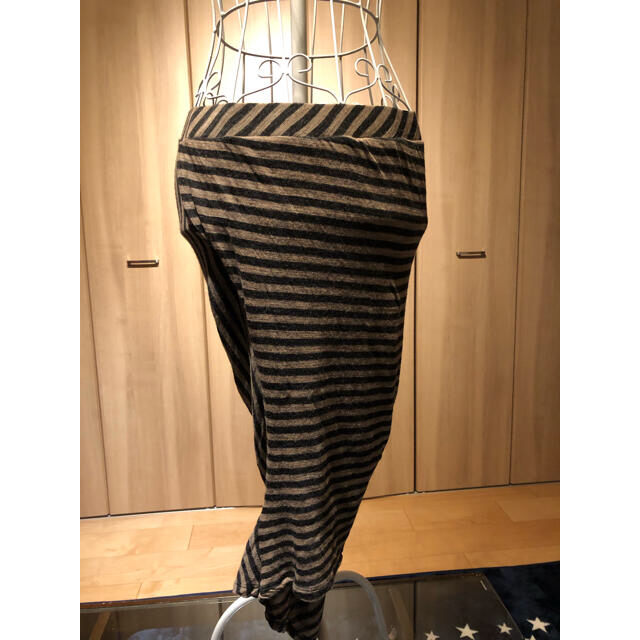 L'Appartement DEUXIEME CLASSE(アパルトモンドゥーズィエムクラス)のHUMANOID立体ボーダーデザインスカート レディースのスカート(ロングスカート)の商品写真