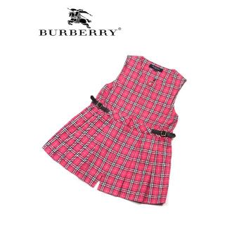 バーバリー(BURBERRY)の⭐️バーバリー ベビー・キッズ チェックワンピース 100cm⭐️ 美品(ワンピース)