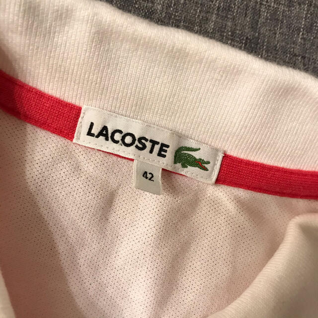 LACOSTE(ラコステ)のちぼ様専用★ラコステ♡バイカラーポロシャツ レディースのトップス(ポロシャツ)の商品写真