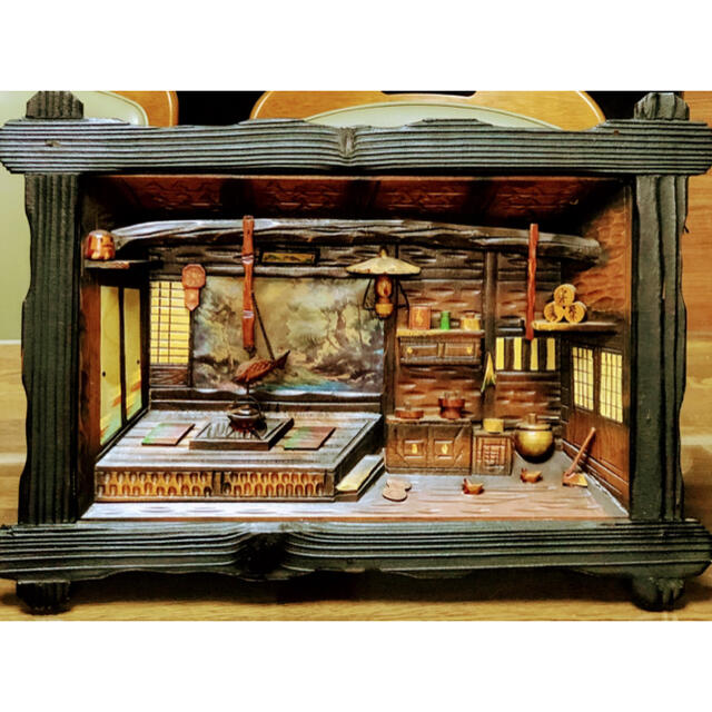 懐かしい昭和レトロ商品⭐️古き良き日本の家の佇まいと情景が凝縮した商品（壁掛け）