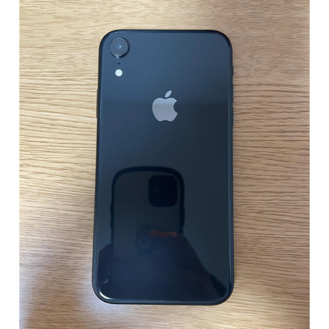 Apple(アップル)の[SIMフリー]iPhone XR 128GB ブラック スマホ/家電/カメラのスマートフォン/携帯電話(スマートフォン本体)の商品写真