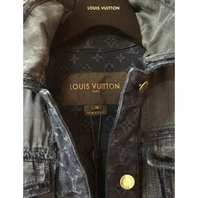 LOUIS VUITTON - LOUIS VUITTON モノグラム柄 デニムジャケット G