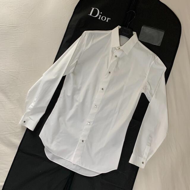 DIOR HOMME(ディオールオム)のDIOR CD ICON SILVER BOTTON SHIRT メンズのトップス(シャツ)の商品写真