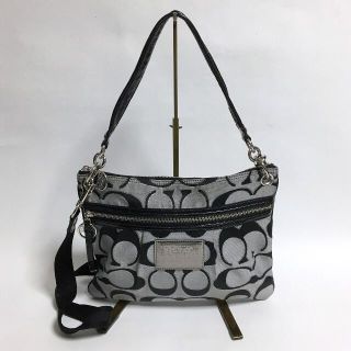 コーチ(COACH)のCOACH コーチ シグネチャー ショルダーバッグ 17047 グレー(ショルダーバッグ)