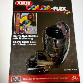 アバス(ABUS)の鍵　チェーン　ABUS　COLOR-FLEX　自転車用(セキュリティ)