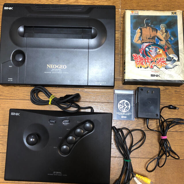 NEOGEO ネオジオ 本体 ソフト1本セット-