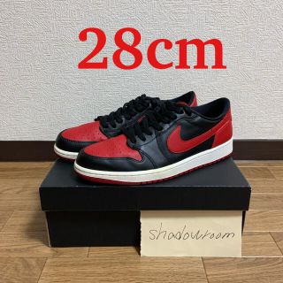 ナイキ(NIKE)のAir jordan 1 low og Bred 28 US10 ブレッド(スニーカー)