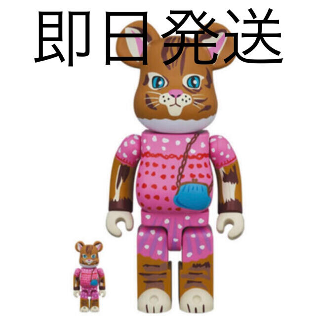 MEDICOM TOY(メディコムトイ)のBE@RBRICK Nathalie Lete Minette 100 400% エンタメ/ホビーのフィギュア(その他)の商品写真