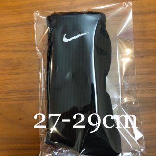 ナイキ(NIKE)の【新品未使用】NIKE  1足 靴下 ブラック 27.0cm〜29.0cm(ソックス)