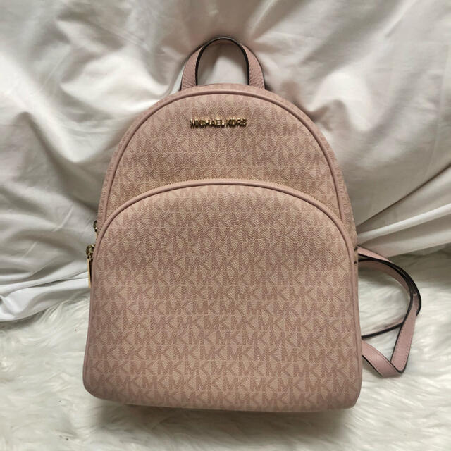 【美品•未使用】【MICHAEL KORS】 マイケルコース リュック　ピンク