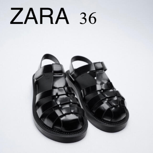 ザラ【ZARA】　ケージサンダル　36(23.5cm)