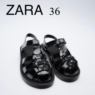 ザラ(ZARA)の【ZARA】　ケージサンダル　36(23.5cm) (サンダル)