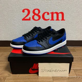 ナイキ(NIKE)のAir jordan 1 low og royal 28 10 travis(スニーカー)