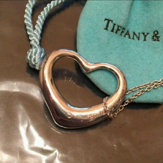 Tiffany オープンハート Lサイズ