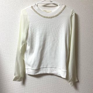 アズノウアズ(AS KNOW AS)の♡AS KNOW AS♡ ビジュートップス(シャツ/ブラウス(長袖/七分))