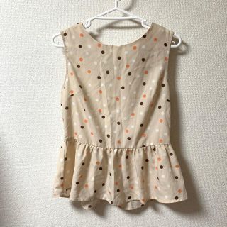 フォーエバートゥエンティーワン(FOREVER 21)の♡Forever21♡ ドット柄タンクトップ(タンクトップ)