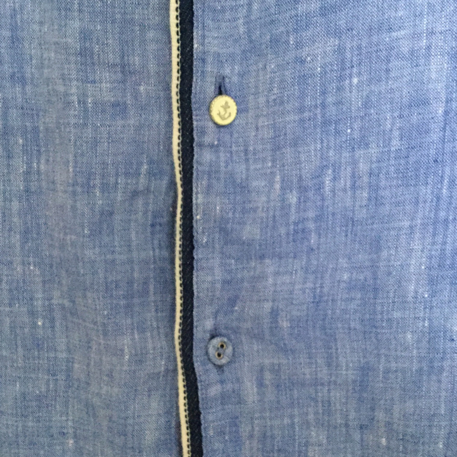 TOMORROWLAND(トゥモローランド)のmarib様用 トゥモローランド リネンシャツ ブルー メンズのトップス(シャツ)の商品写真