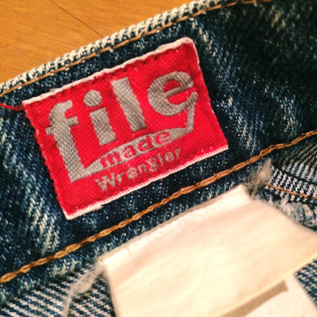 Wrangler(ラングラー)のvintage Wrangler denim skirt レディースのパンツ(デニム/ジーンズ)の商品写真