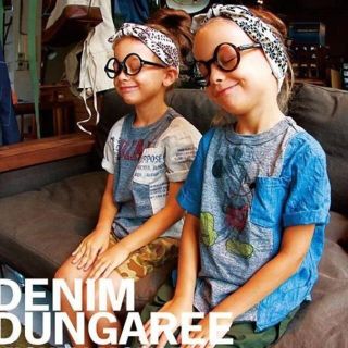 デニムダンガリー(DENIM DUNGAREE)のゆきこ樣　デニム＆ダンガリー　チュニック リメイク ヘアバンド(その他)