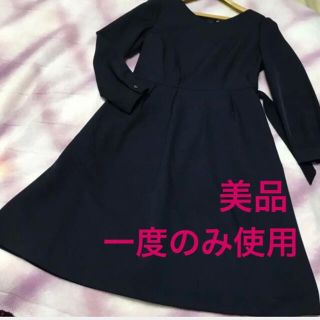 エニィスィス(anySiS)の美品❤️一度のみ使用★anySIS　ワンピース　フォーマル　入園.入学式にも◎(ひざ丈ワンピース)