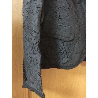 D\u0026G（DOLCE\u0026GABBANA）黒 40 総レースジャケット 未使用タグ付き