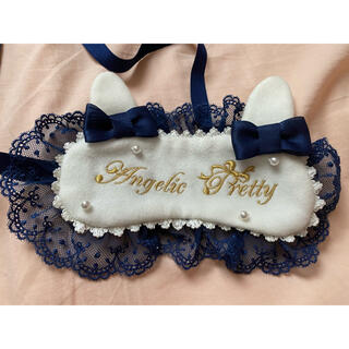 アンジェリックプリティー(Angelic Pretty)の3/31まで　Angelic pretty ヘッドドレス　紺色(ヘッドドレス/ドレス)