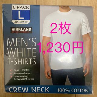 コストコ(コストコ)のコストコ　カークランド　MEN'S WHITE T-SHIRTS(Tシャツ/カットソー(半袖/袖なし))