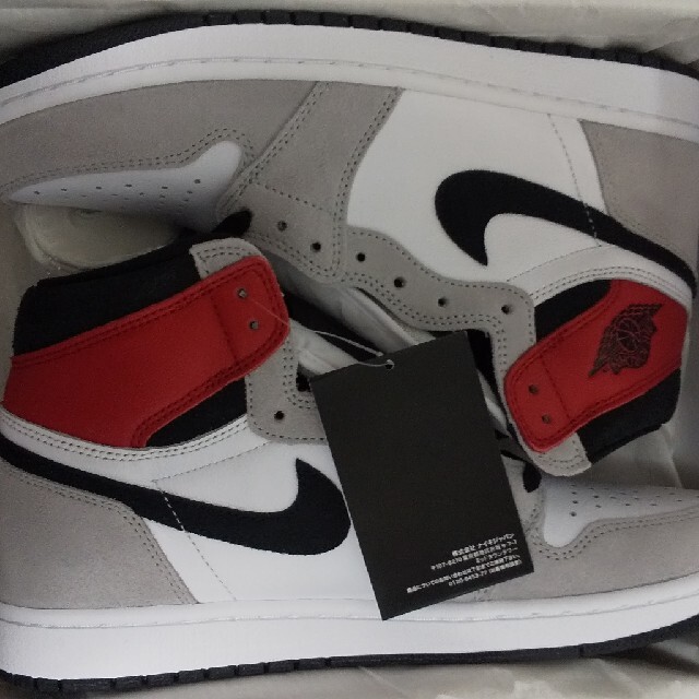 スニーカー NIKE - jordan 1 high OG smoke grey 28.5 shadow