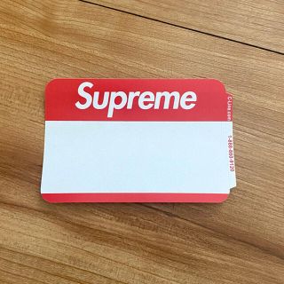 シュプリーム(Supreme)のシュプリーム ステッカー(その他)