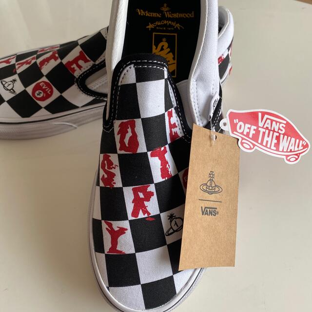 Vivienne Westwood(ヴィヴィアンウエストウッド)のvans × viviennewestwood スリッポン　 メンズの靴/シューズ(スニーカー)の商品写真