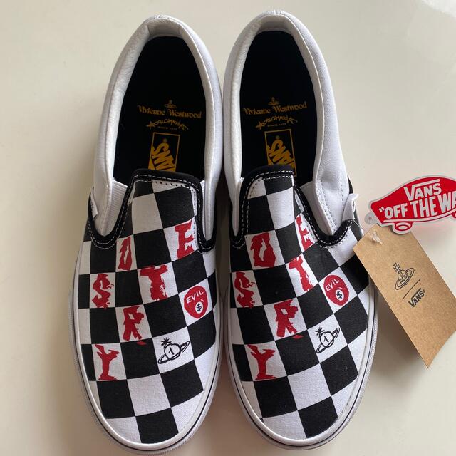 Vivienne Westwood(ヴィヴィアンウエストウッド)のvans × viviennewestwood スリッポン　 メンズの靴/シューズ(スニーカー)の商品写真