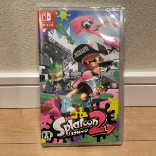 ニンテンドースイッチ(Nintendo Switch)の新品未開封 Nintendo Switch ソフト スプラトゥーン2(家庭用ゲームソフト)