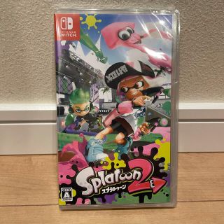 ニンテンドースイッチ(Nintendo Switch)の新品未開封 Nintendo Switch ソフト スプラトゥーン2(家庭用ゲームソフト)