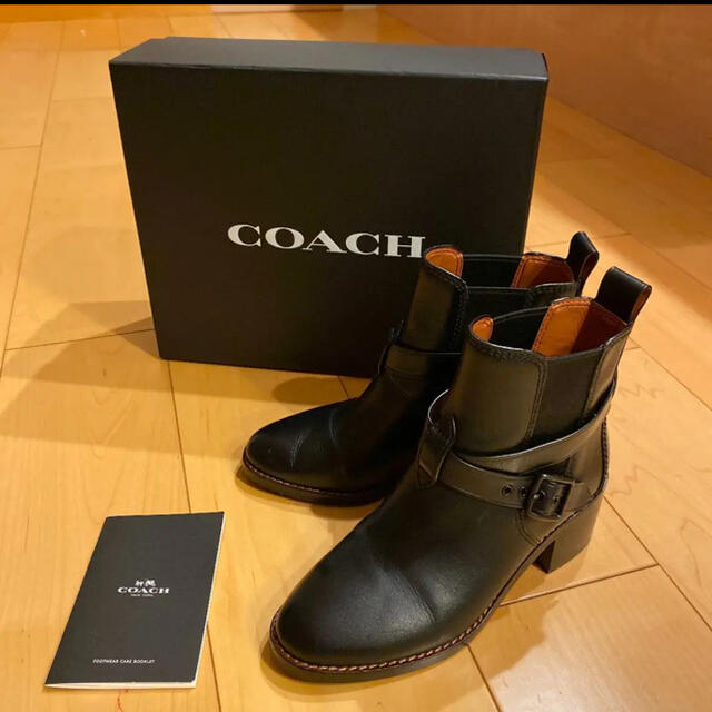 COACH - 【最終値下げ】COACH サイドゴアショートブーツ 36の通販 by