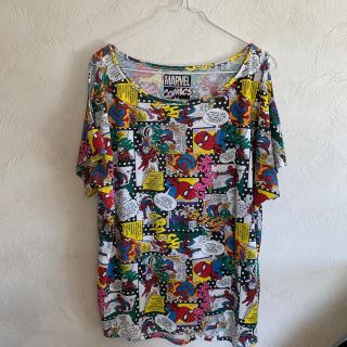 マーベル(MARVEL)の【butausamin様先約】Tシャツ＋drug store'sハーフパンツ(Tシャツ(半袖/袖なし))