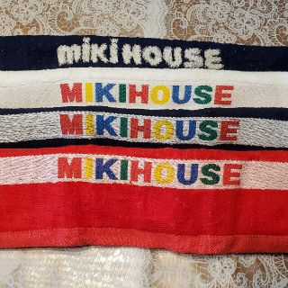 ミキハウス(mikihouse)のミキハウス　タオル　４枚(タオル/バス用品)