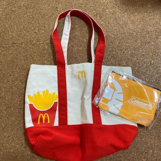 マクドナルド(マクドナルド)のマクドナルド　トートバッグとポーチ(トートバッグ)