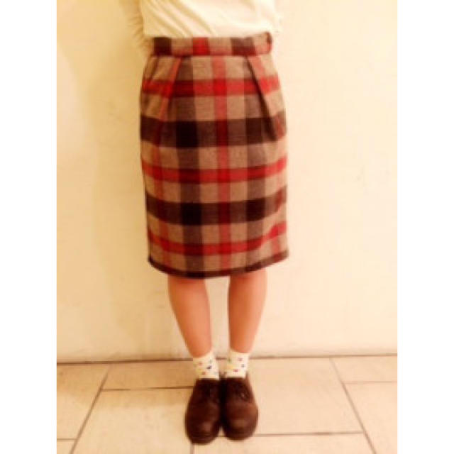 Par Avion(パラビオン)のツイードタイトスカート レディースのスカート(ひざ丈スカート)の商品写真
