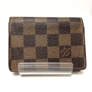 ルイヴィトン(LOUIS VUITTON)のルイヴィトン カードケース ダミエ N62920(名刺入れ/定期入れ)