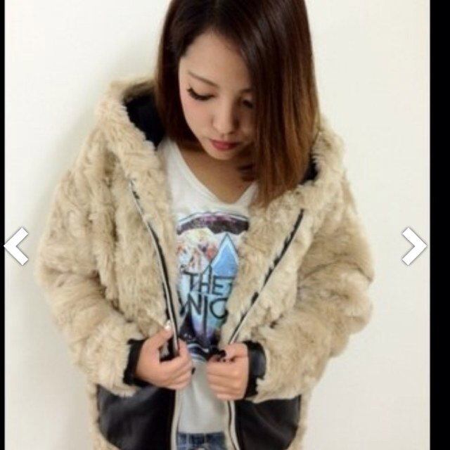 MURUA(ムルーア)のMURUA☆モコモコアウター レディースのジャケット/アウター(毛皮/ファーコート)の商品写真