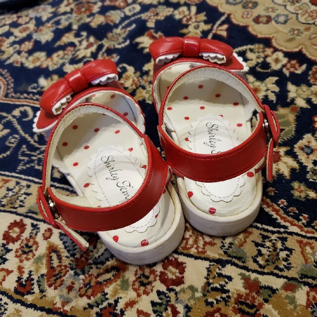 Shirley Temple(シャーリーテンプル)のシャーリーテンプル　サンダル15cm キッズ/ベビー/マタニティのキッズ靴/シューズ(15cm~)(サンダル)の商品写真