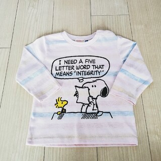 スヌーピー(SNOOPY)のスヌーピー　95cm　ロンT　☆中古☆(Tシャツ/カットソー)